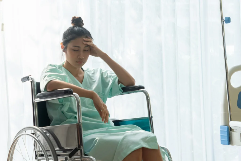 woman in a chair 
